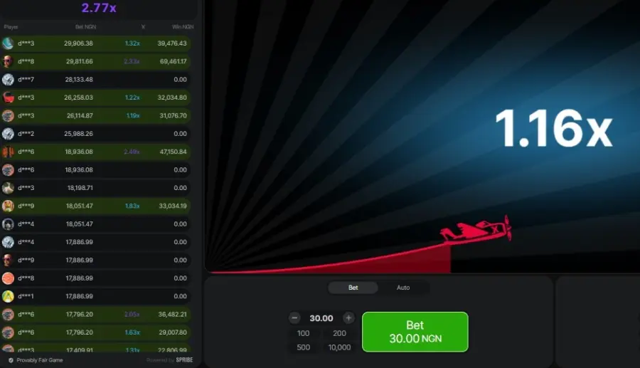 Demo aviator game